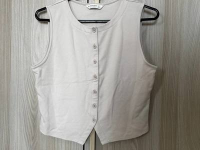 White Top with Buttons