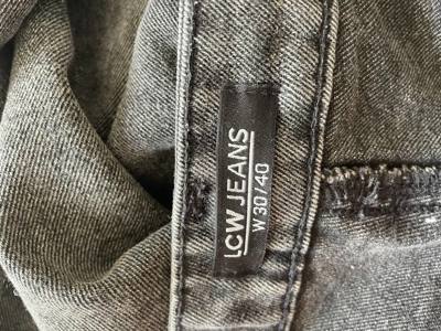 Jeans (grey, wide leg) - image 3