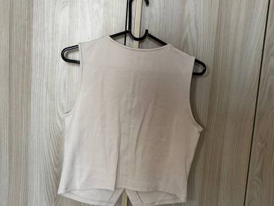 White Top with Buttons - image 2