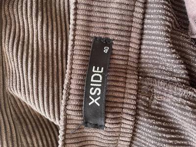 Corduroy Trousers (brown, wide leg) - image 3