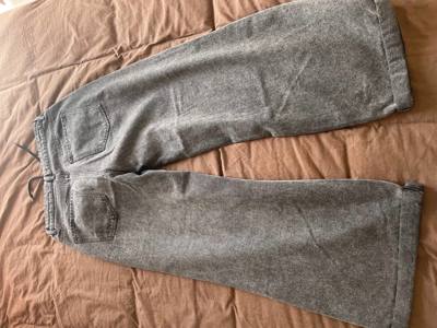 Jeans (grey, wide leg) - image 2